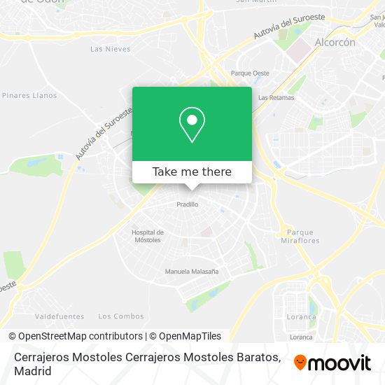 Cerrajeros Mostoles Cerrajeros Mostoles Baratos map