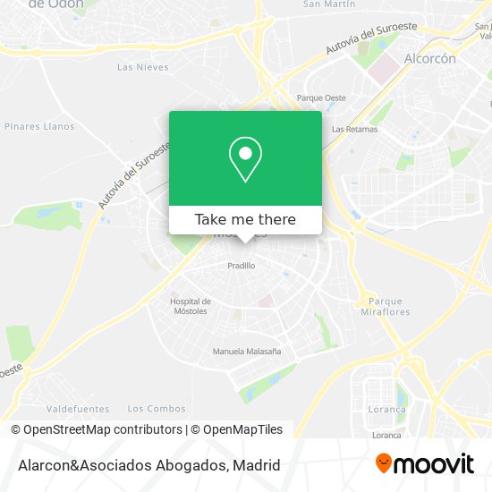 Alarcon&Asociados Abogados map