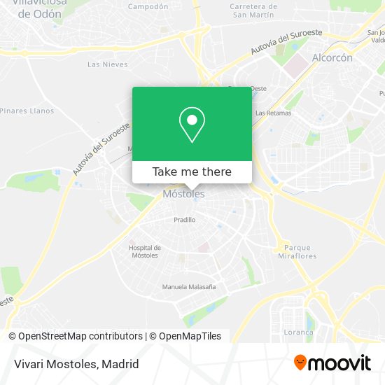 Vivari Mostoles map