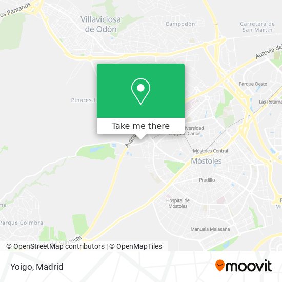 Yoigo map