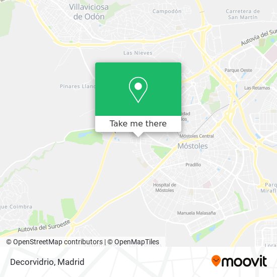 Decorvidrio map