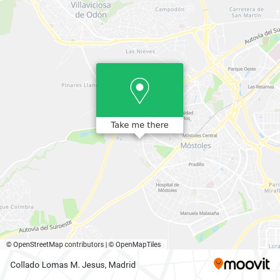 Collado Lomas M. Jesus map