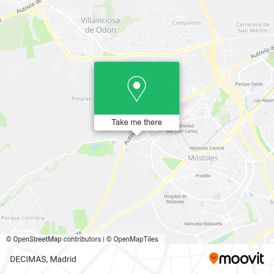 DECIMAS map