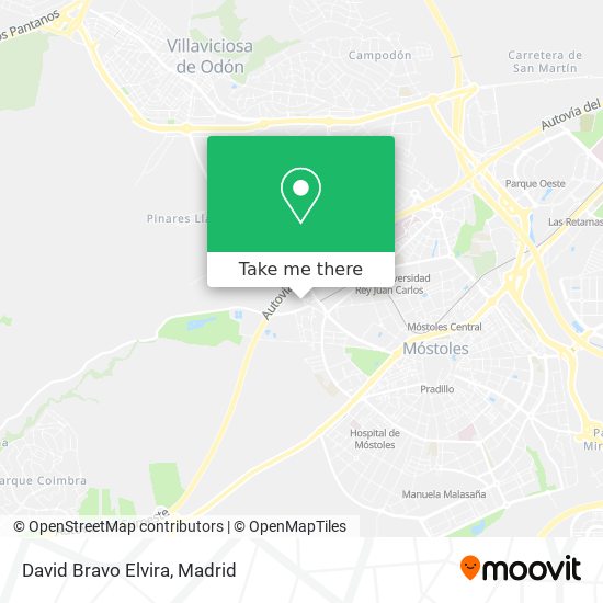 David Bravo Elvira map