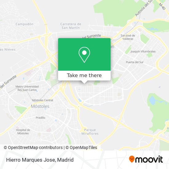 Hierro Marques Jose map