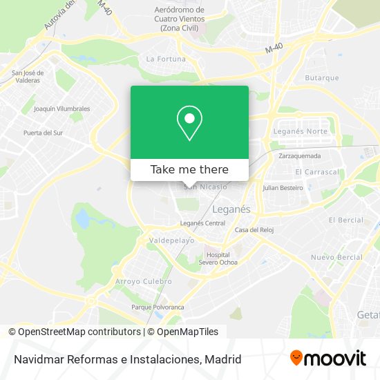 Navidmar Reformas e Instalaciones map