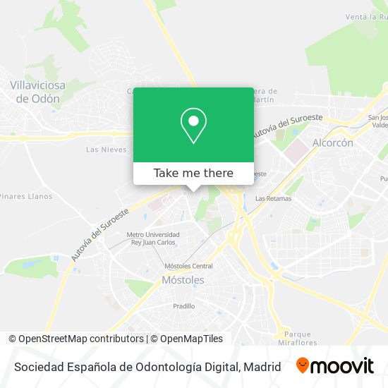 Sociedad Española de Odontología Digital map