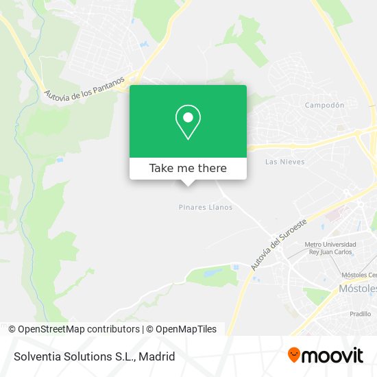 Solventia Solutions S.L. map