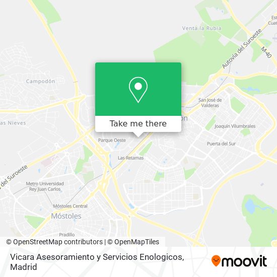 Vicara Asesoramiento y Servicios Enologicos map