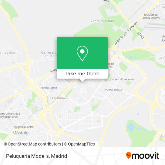 Peluquería Model's map