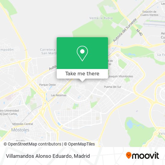 mapa Villamandos Alonso Eduardo