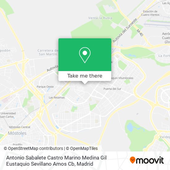 Antonio Sabalete Castro Marino Medina Gil Eustaquio Sevillano Amos Cb map