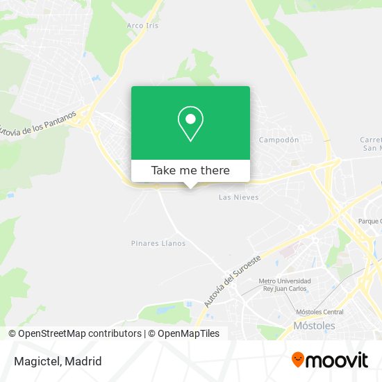 Magictel map