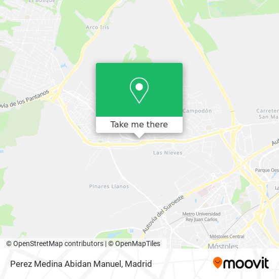 Perez Medina Abidan Manuel map