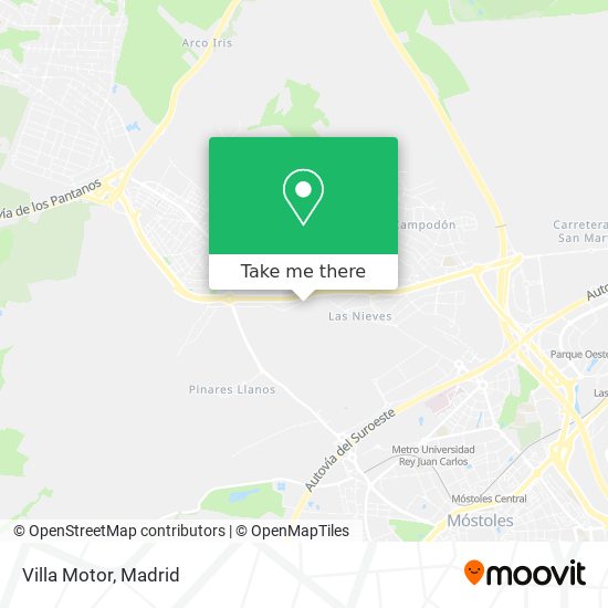 Villa Motor map