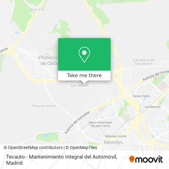 mapa Tecauto - Mantenimiento Integral del Automóvil