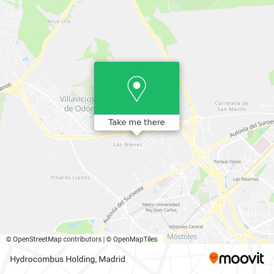Hydrocombus Holding map