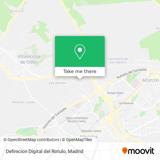 Definicion Digital del Rotulo map