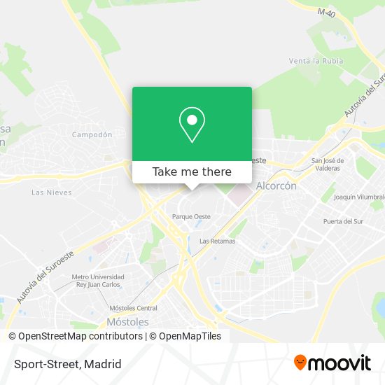 Sport-Street map