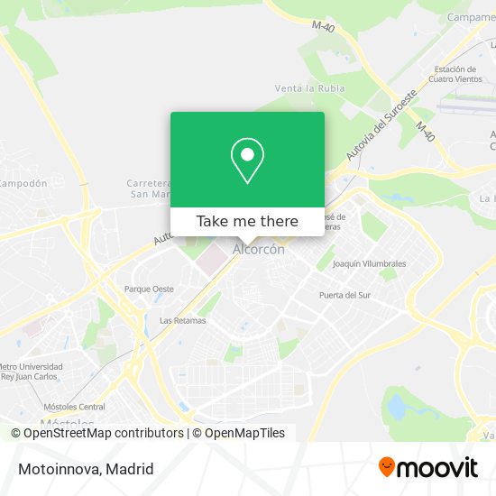 Motoinnova map