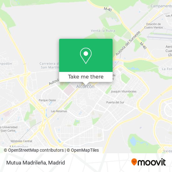 Mutua Madrileña map