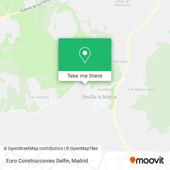 mapa Euro Construcciones Delfin