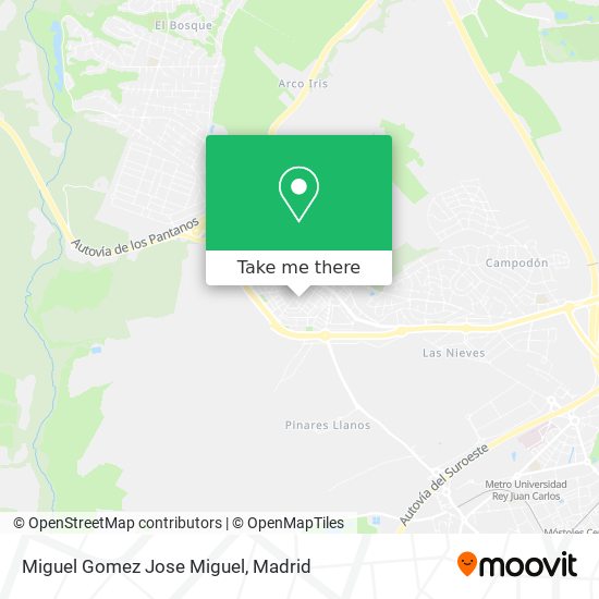 Miguel Gomez Jose Miguel map