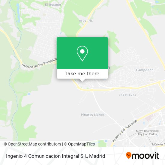 Ingenio 4 Comunicacion Integral Sll. map