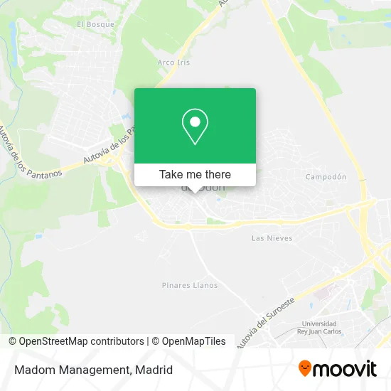 Madom Management map