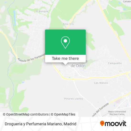 Drogueria y Perfumeria Mariano map
