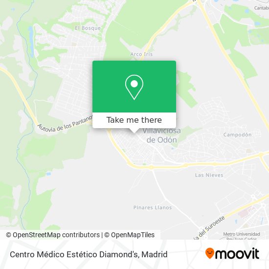 Centro Médico Estético Diamond's map