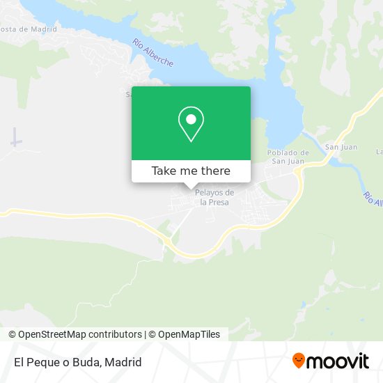 El Peque o Buda map