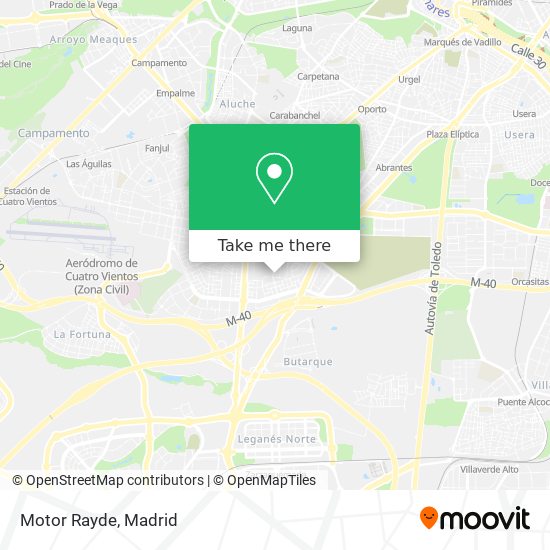 Motor Rayde map