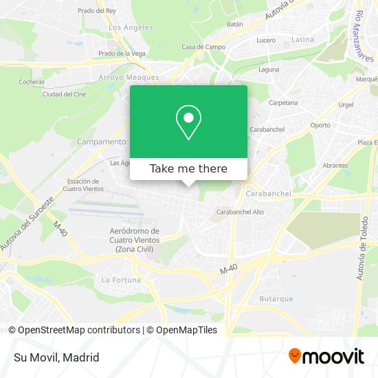 Su Movil map