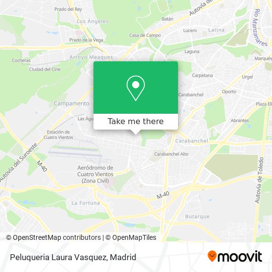 Peluqueria Laura Vasquez map