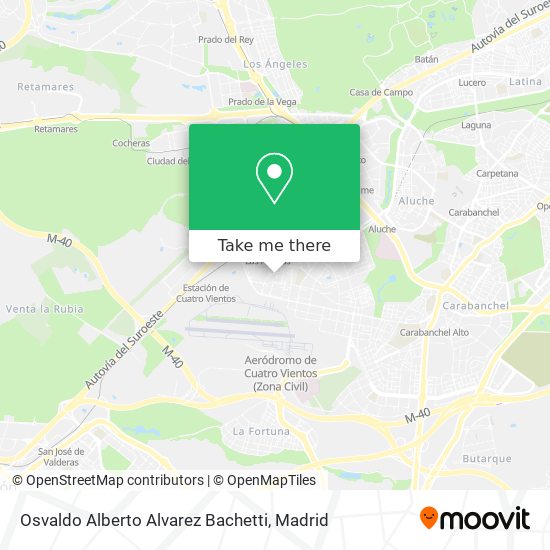 Osvaldo Alberto Alvarez Bachetti map