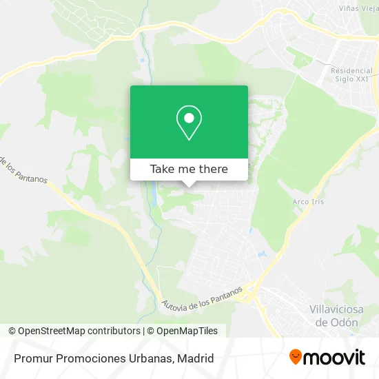 Promur Promociones Urbanas map