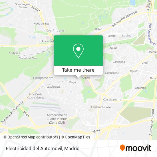 Electricidad del Automóvil map