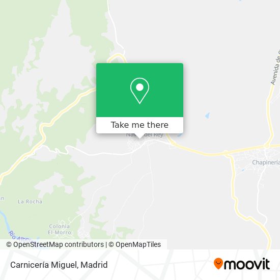 mapa Carnicería Miguel