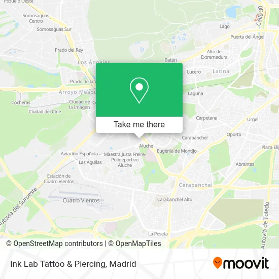Ink Lab Tattoo & Piercing map