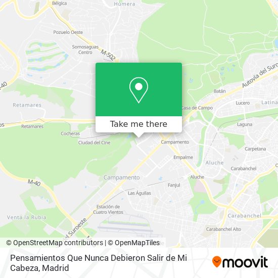 Pensamientos Que Nunca Debieron Salir de Mi Cabeza map