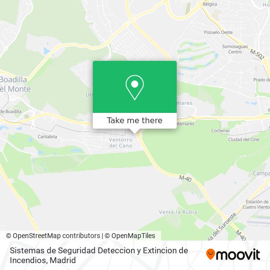 Sistemas de Seguridad Deteccion y Extincion de Incendios map