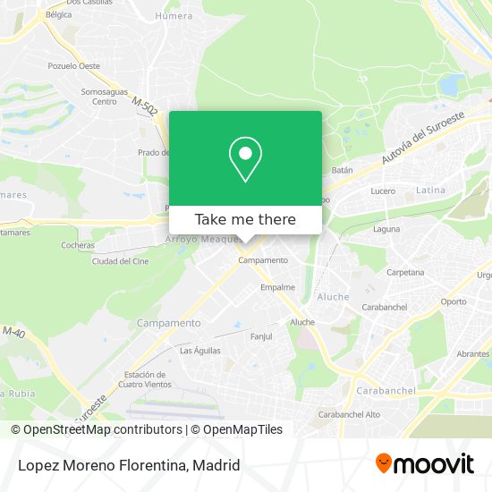 Lopez Moreno Florentina map