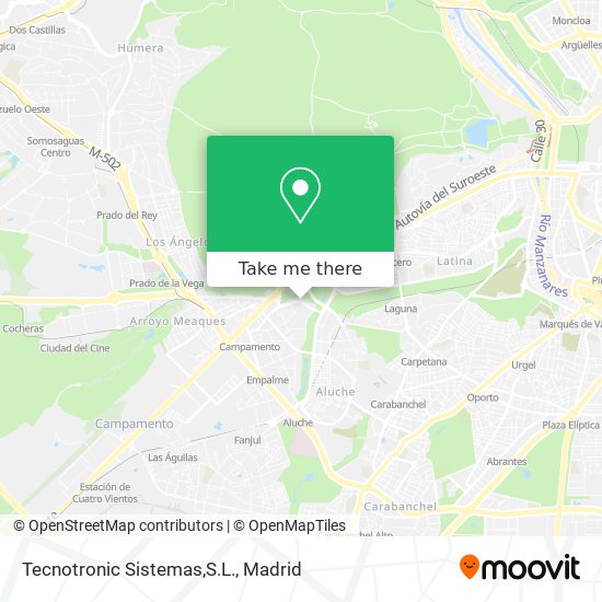 Tecnotronic Sistemas,S.L. map