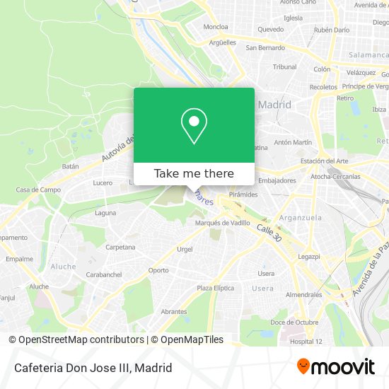 Cafeteria Don Jose III map