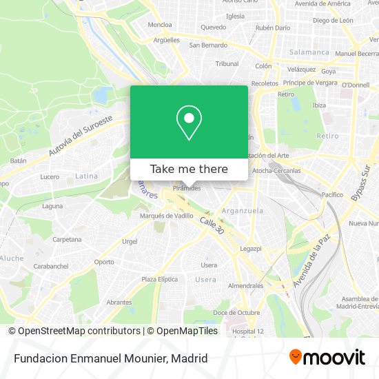 Fundacion Enmanuel Mounier map