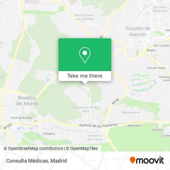 mapa Consulta Médicas