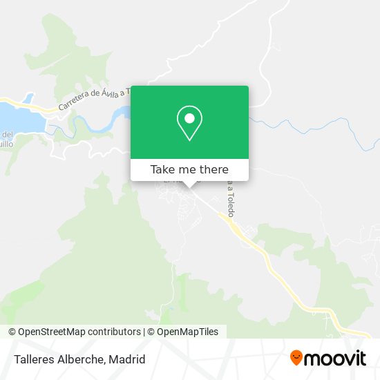 Talleres Alberche map