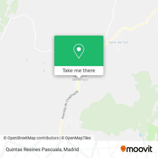 mapa Quintas Resines Pascuala