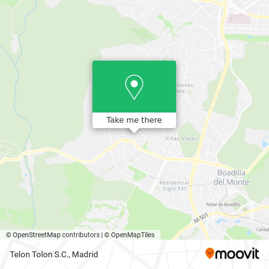 Telon Tolon S.C. map